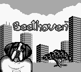 Beethoven's 2nd (Europe) Title Screen